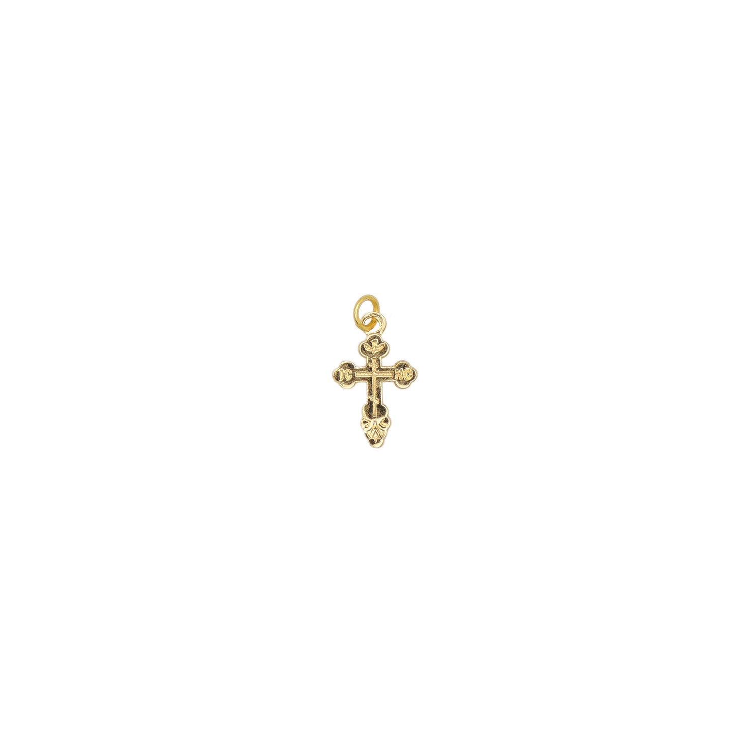St. Xenia Metal Cross (Gold-Tone / Silver-Tone)