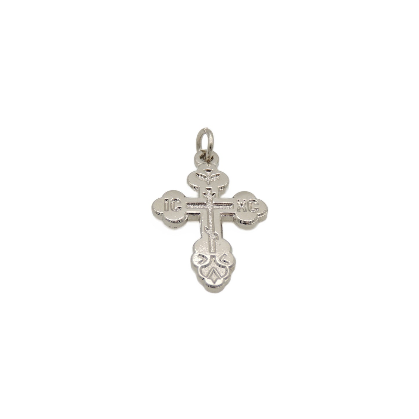 St. Xenia Metal Cross (Gold-Tone / Silver-Tone)