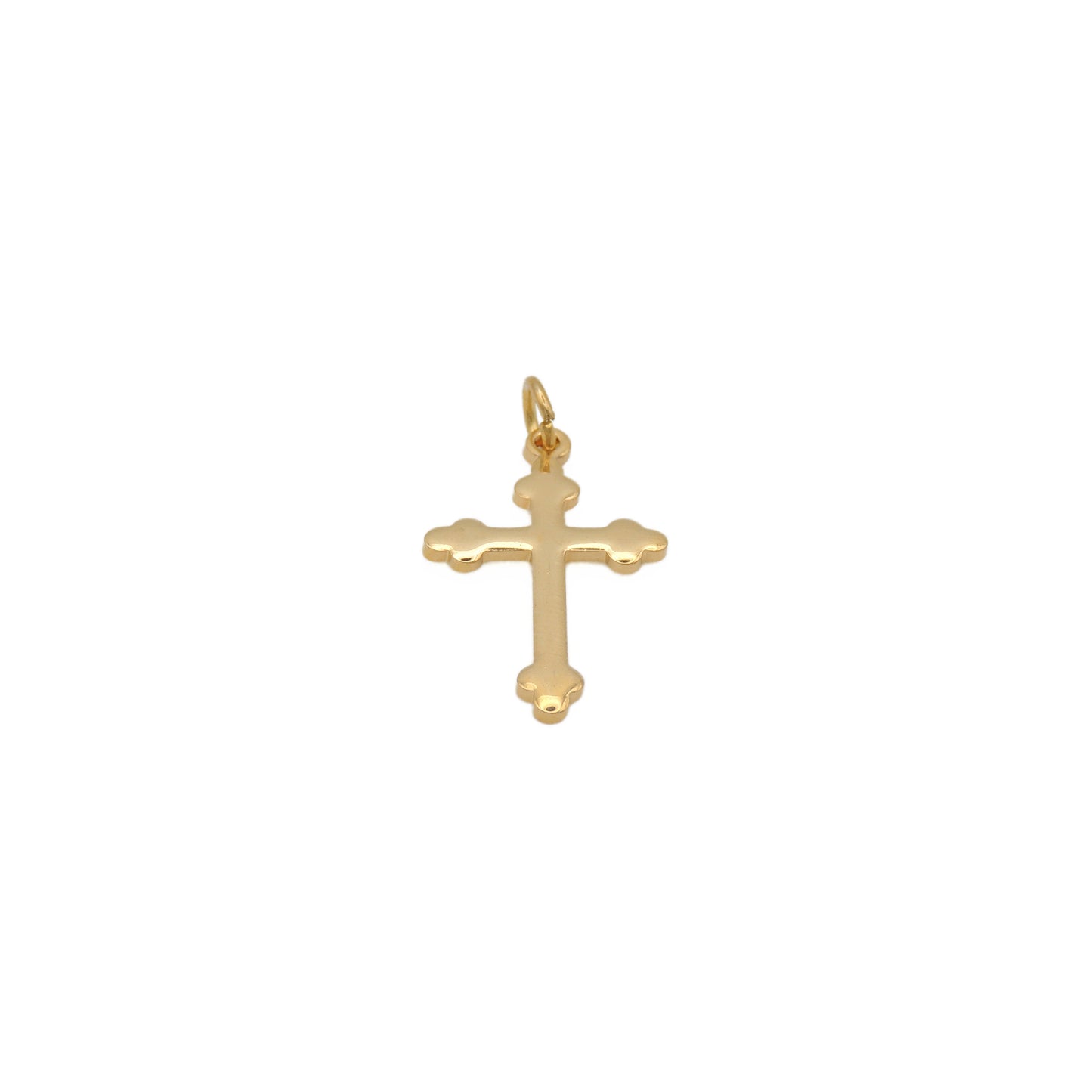 Thin Budded Cross (Sm./Med. and Gold-Tone/Silver-Tone)