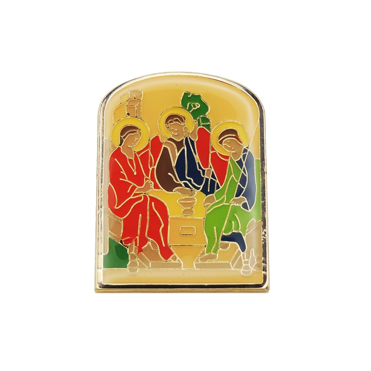 Rublev “Holy Trinity” Icon Lapel-Pin