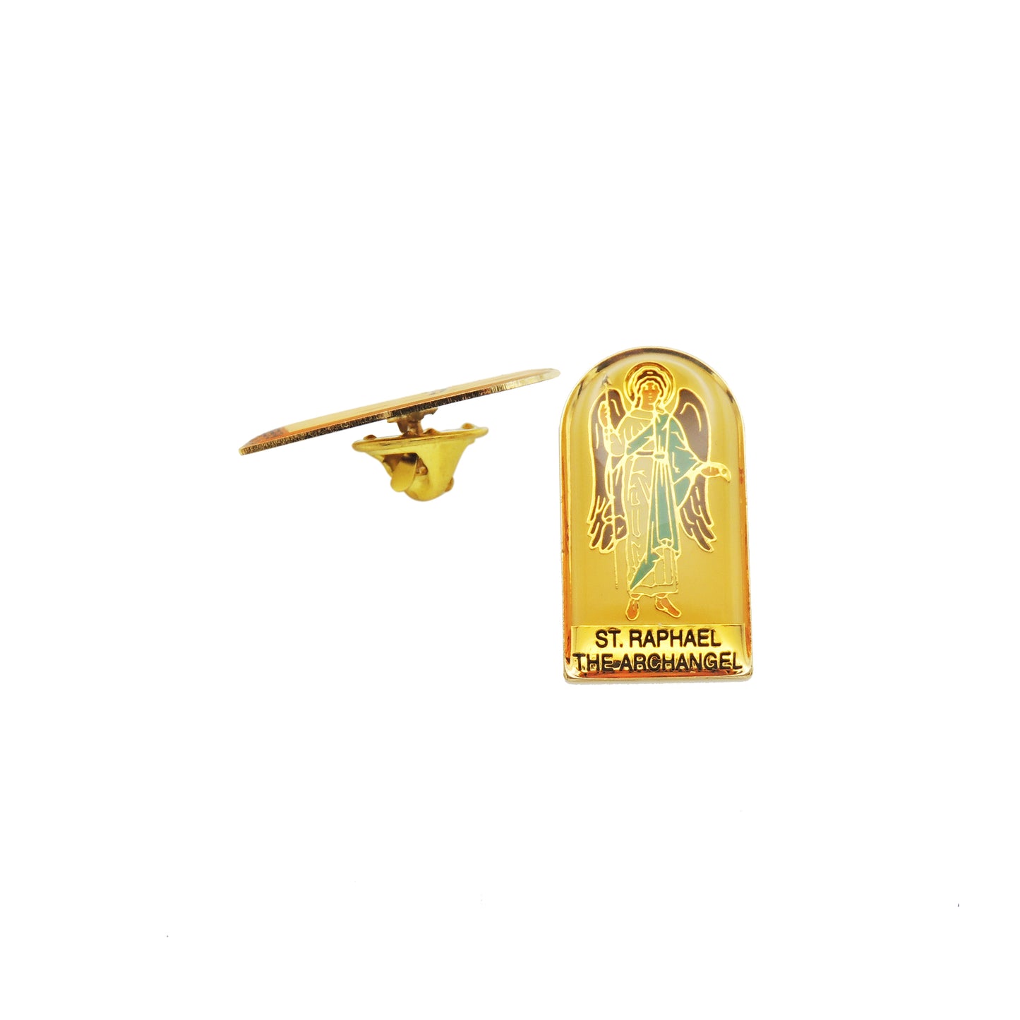 Archangel Raphael Lapel Pin