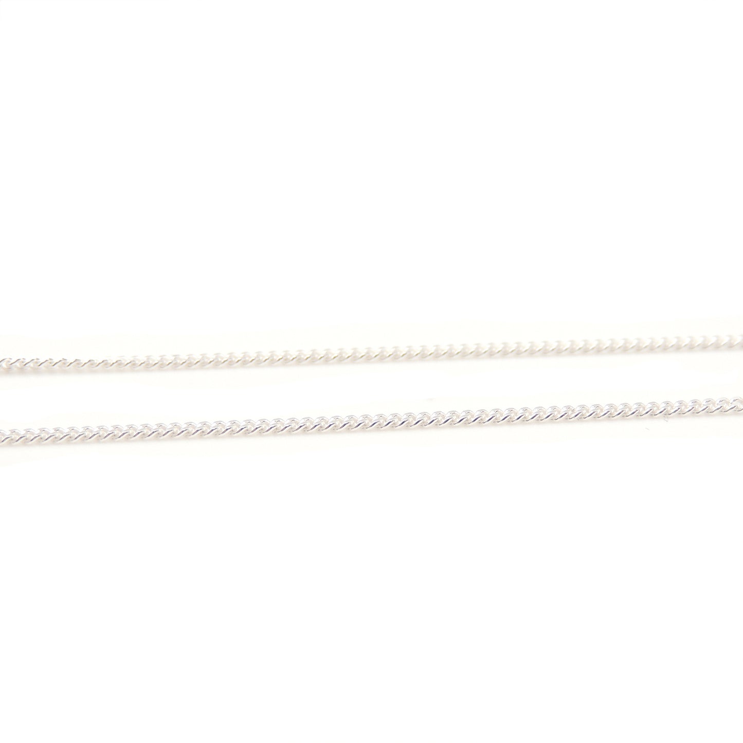 (.925 Sterling Silver) Thin Curb Chain (18")