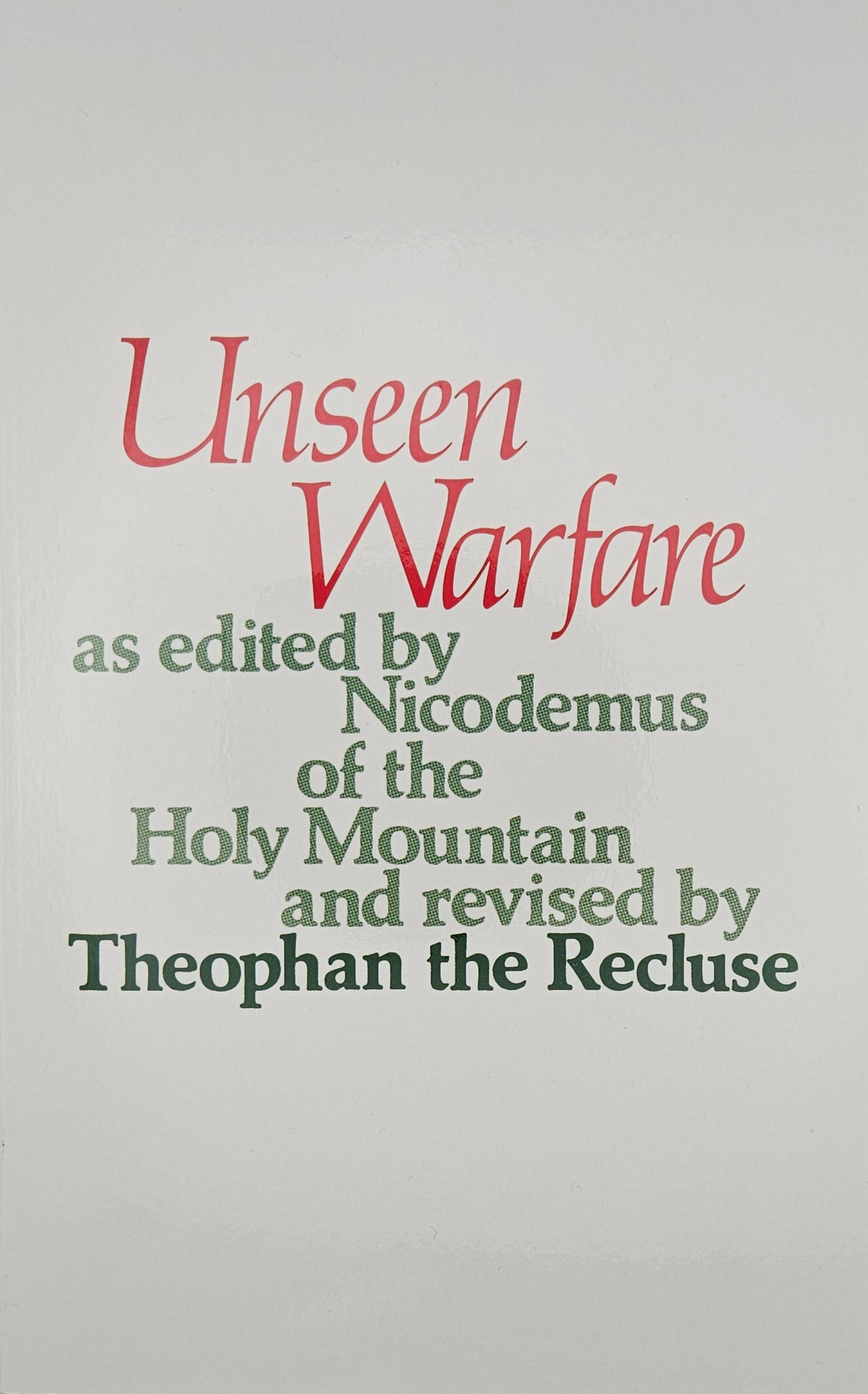 Unseen Warfare