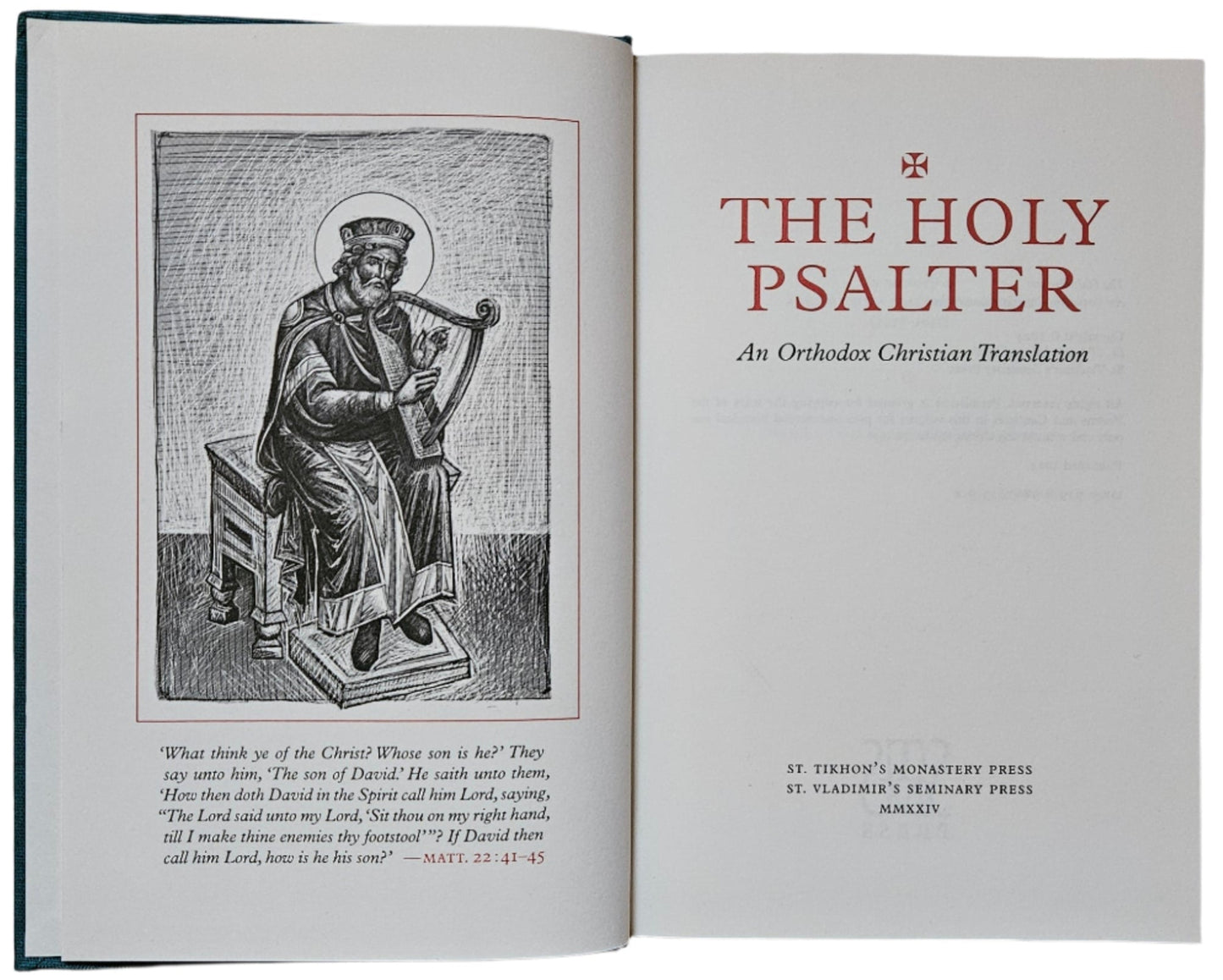 The Holy Psalter