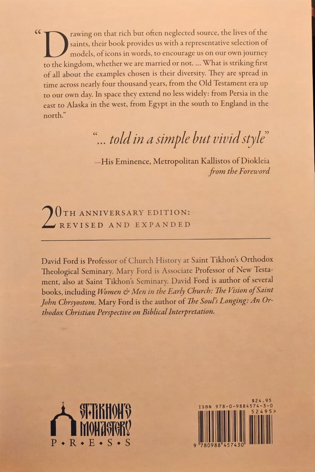 Marriage as a Path to Holiness: Lives of Married Saints