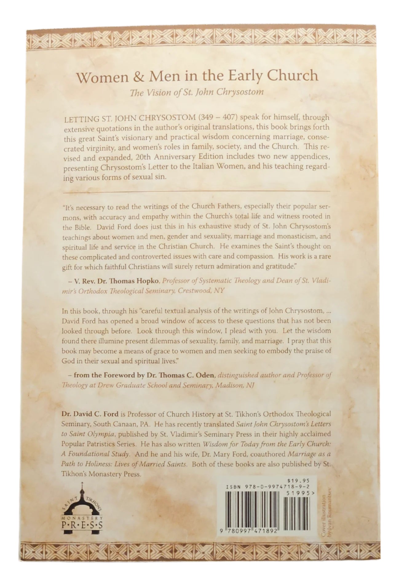 Women And Men In The Early Church