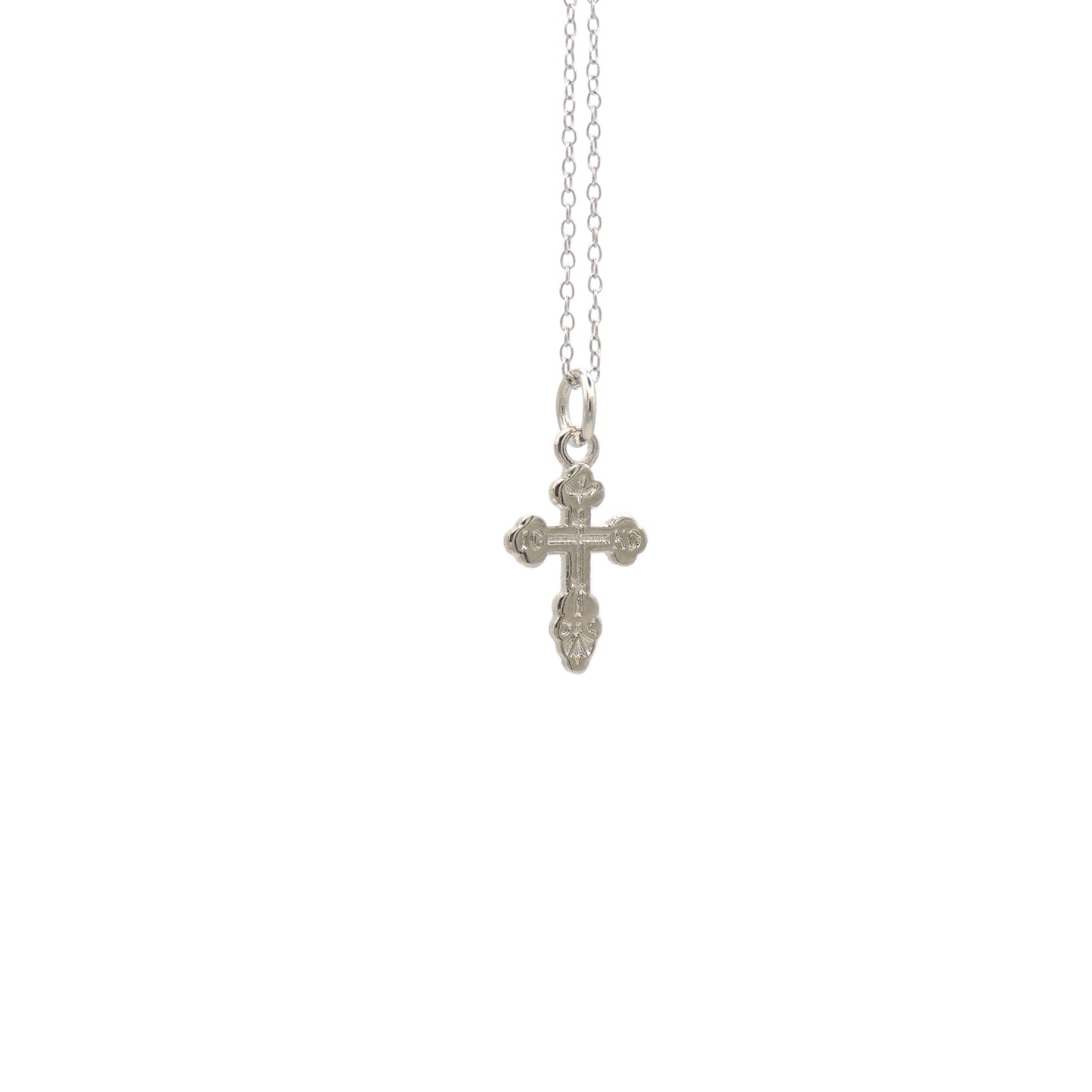 St. Xenia Metal Cross (Gold-Tone / Silver-Tone)