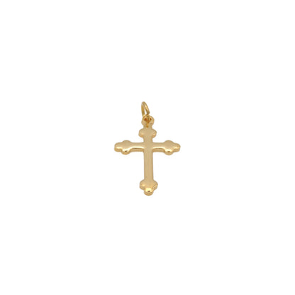 Thin Budded Cross (Sm./Med. and Gold-Tone/Silver-Tone)