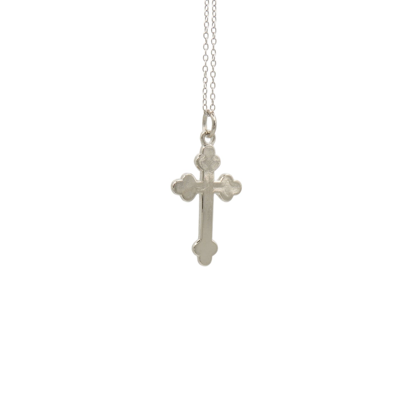 Thin Budded Cross (Sm./Med. and Gold-Tone/Silver-Tone)