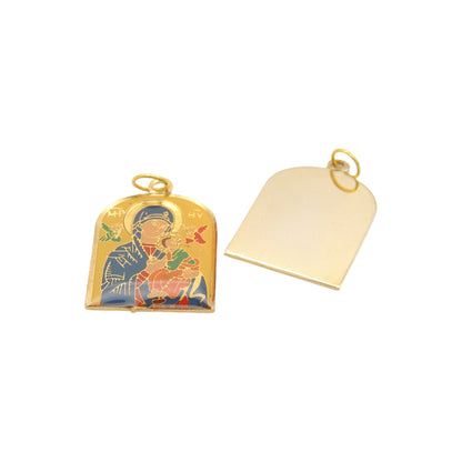 Theotokos “It Is Meet” Pendant - 1"