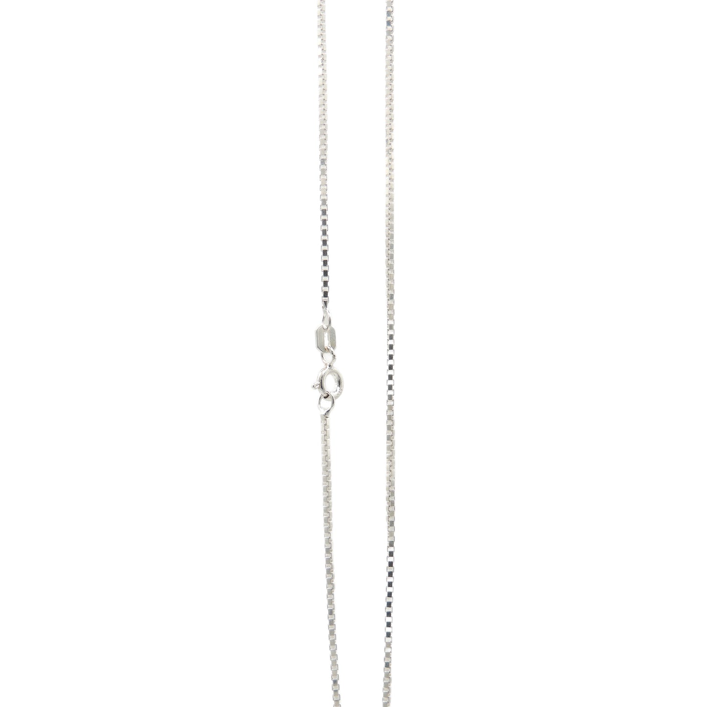 (.925 Sterling Silver) Medium Box Chain (18" or 24")