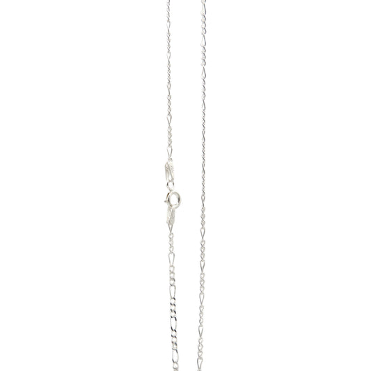 (.925 Sterling Silver) Medium Figaro Chain (18" or 24")