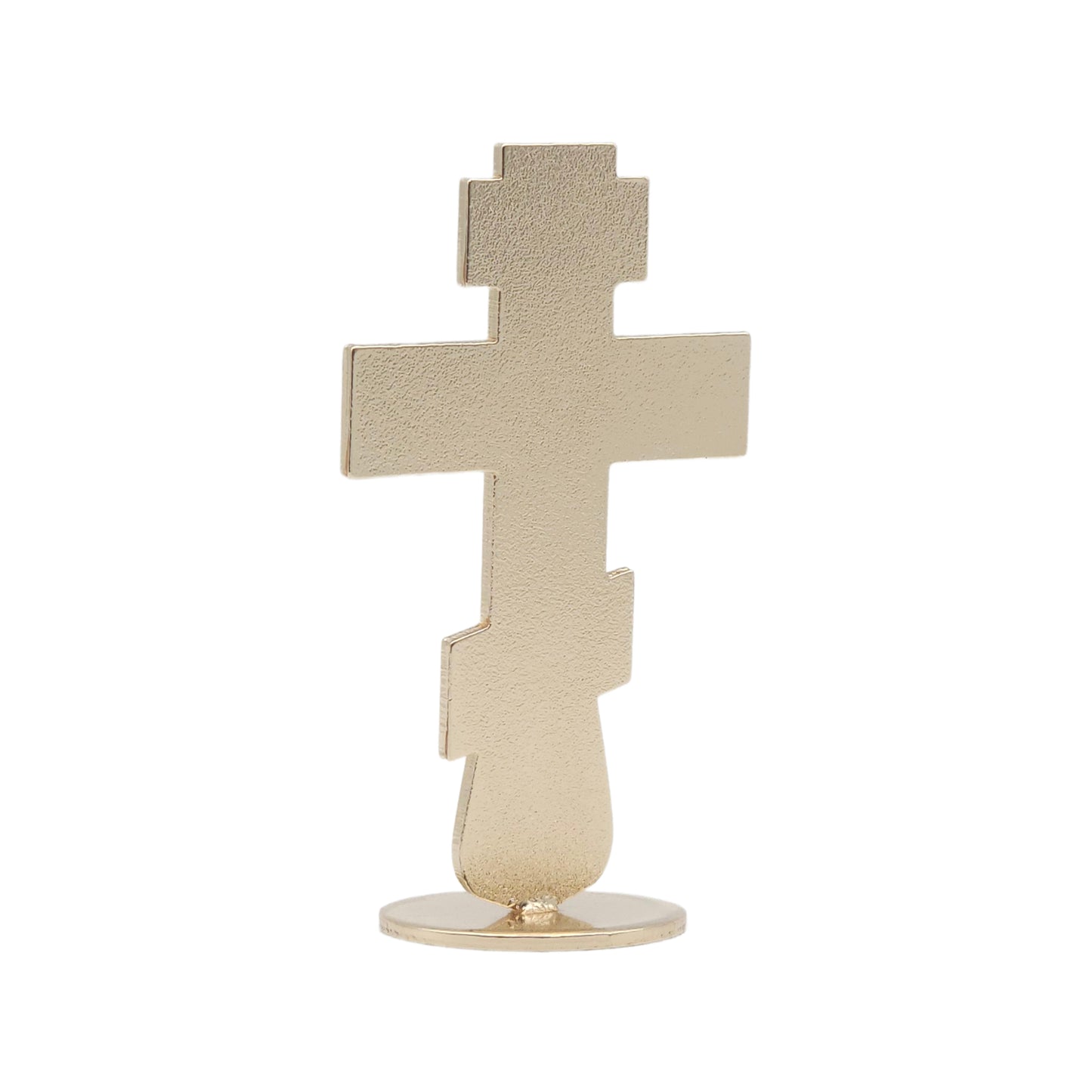 Slavic Standing Cross (Gold-tone or Silver-tone)