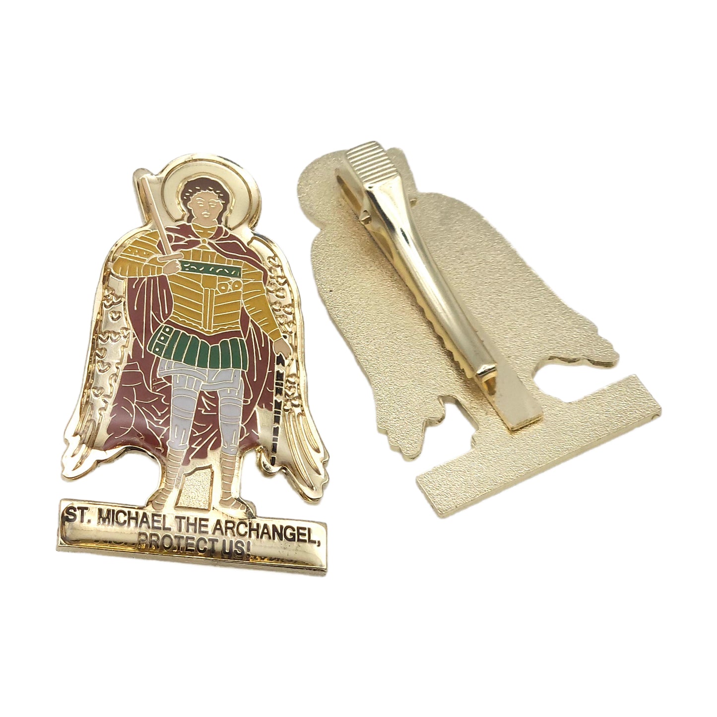 Archangel Michael Car Visor Clip