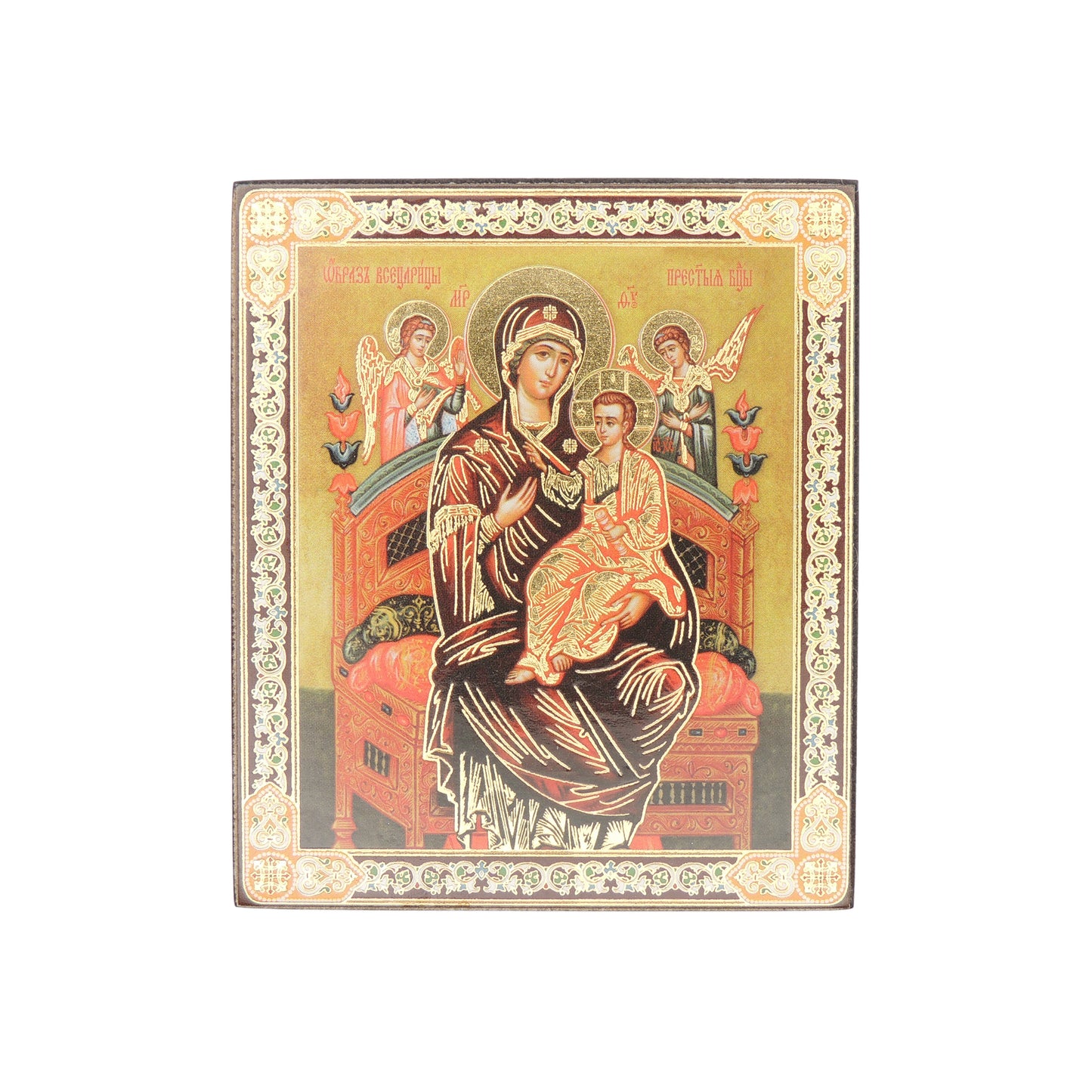 Theotokos "Queen of All" Icon 2.5x3"