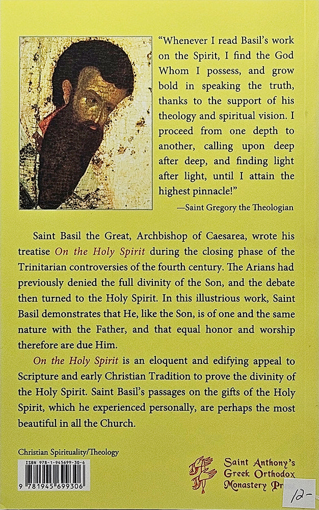 On the Holy Spirit